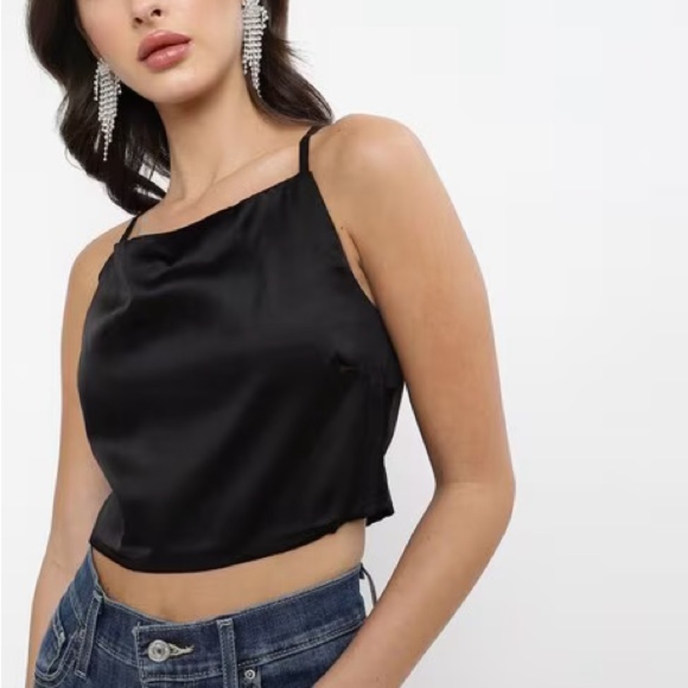 Black Spaghetti Strap Top